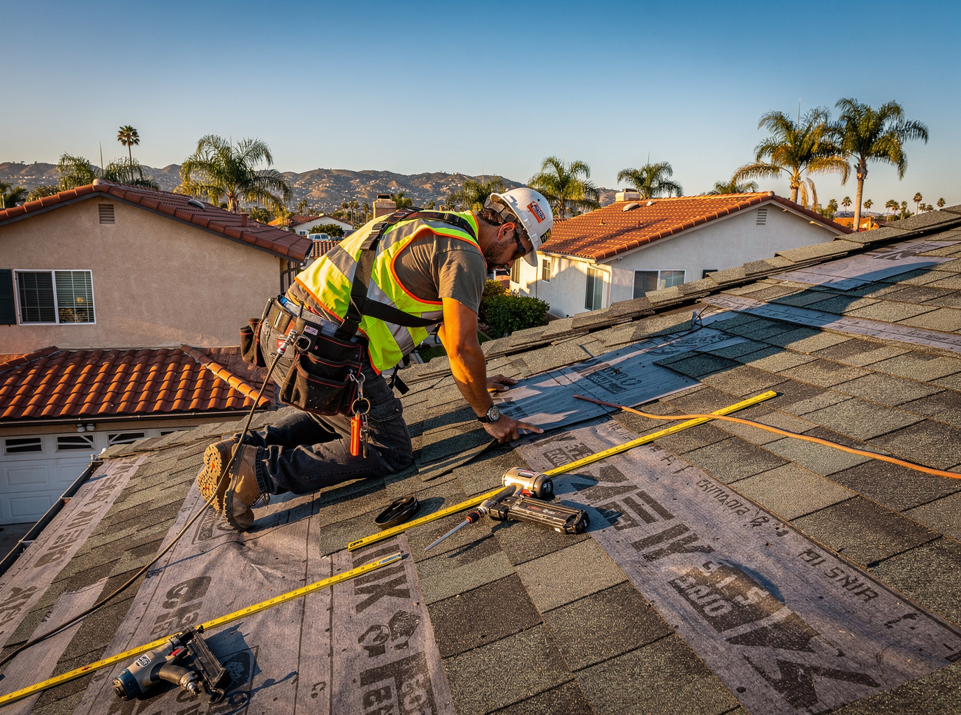 New Roof Installation in San Diego, CA