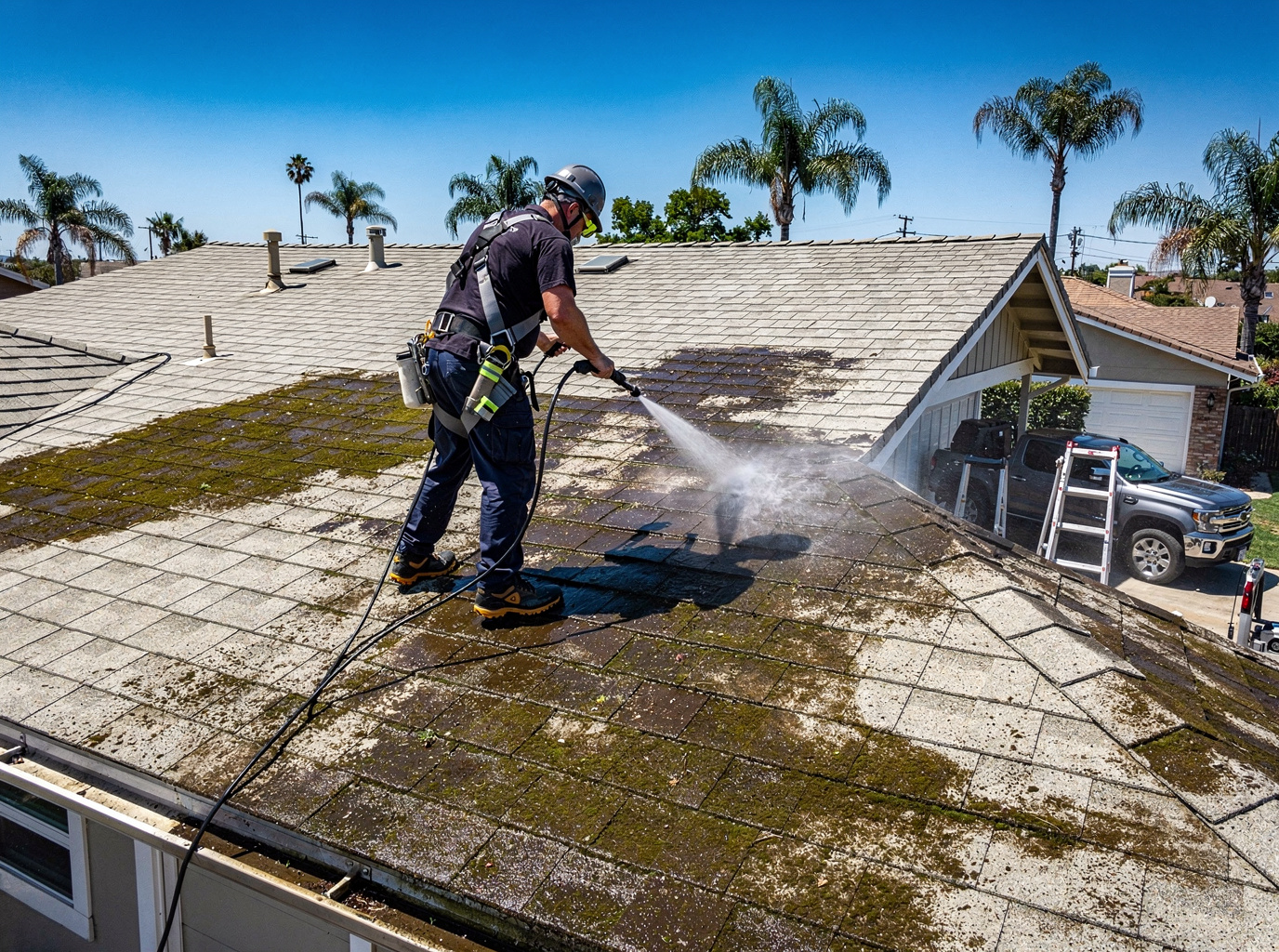 Roof Cleaning in San Diego, CA